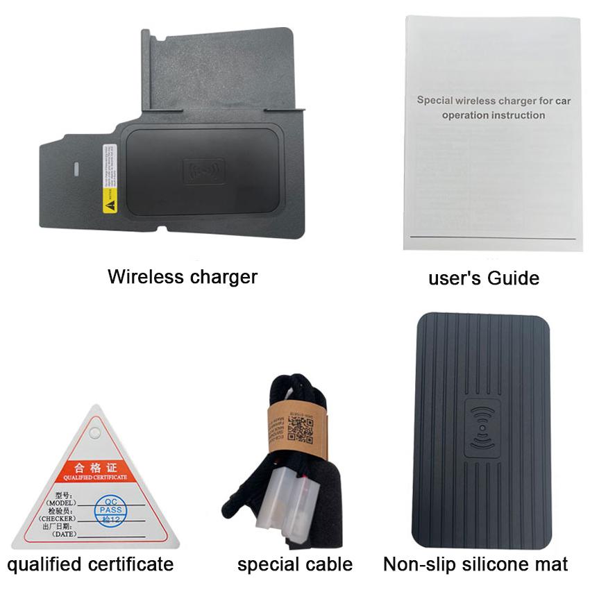 For Suzuki BALENO 2015 To 2017 2018 2019 2020 2021 2025 Special Car Wireless Charger QI phone charger charging case Accessories