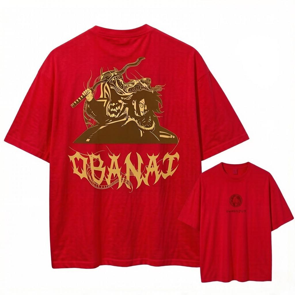 

Kasukai Eiwo Masked Knight Tshirt Set Unisexs Vintage Cotton ShortSleeved Shirt Summer 2026 Anime Pattern Tshirt S