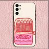 Sardines Canned Phone Case For Samsung S25,S24,S21,S22,S23,S30,Ultra,S20,Plus,Fe,Lite,Note,10,9,5G Black Cover