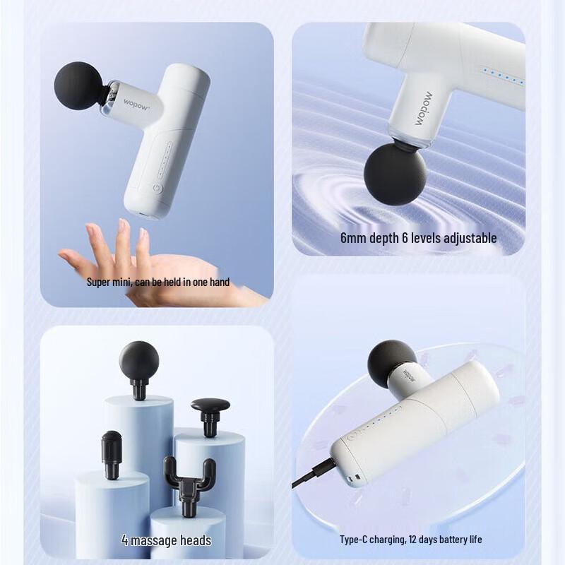 WOPOW Mini Portable Fascia Gun