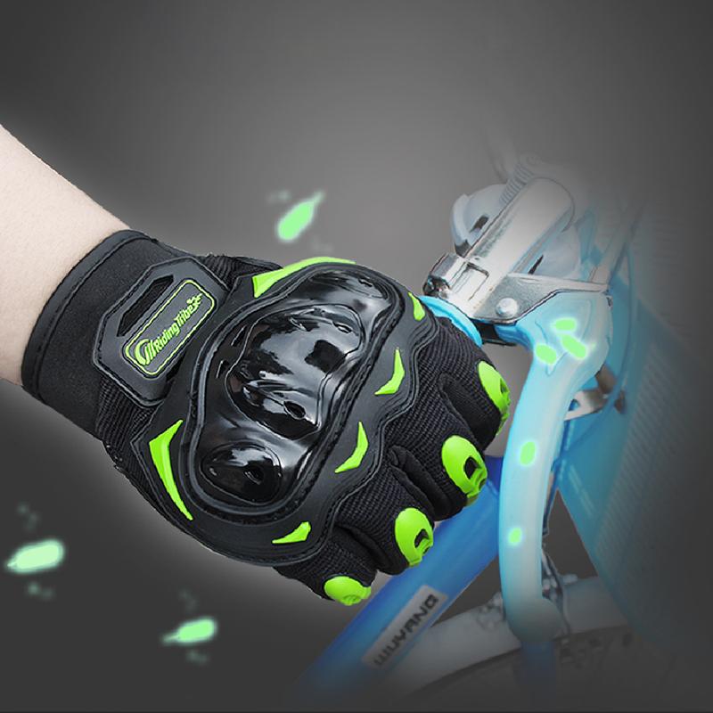Motorcycle Gloves Anti Fall Anti-collision Off-road Riding Gloves Summer New Breathable Touch Screen Full Finger Gloves M-2XL