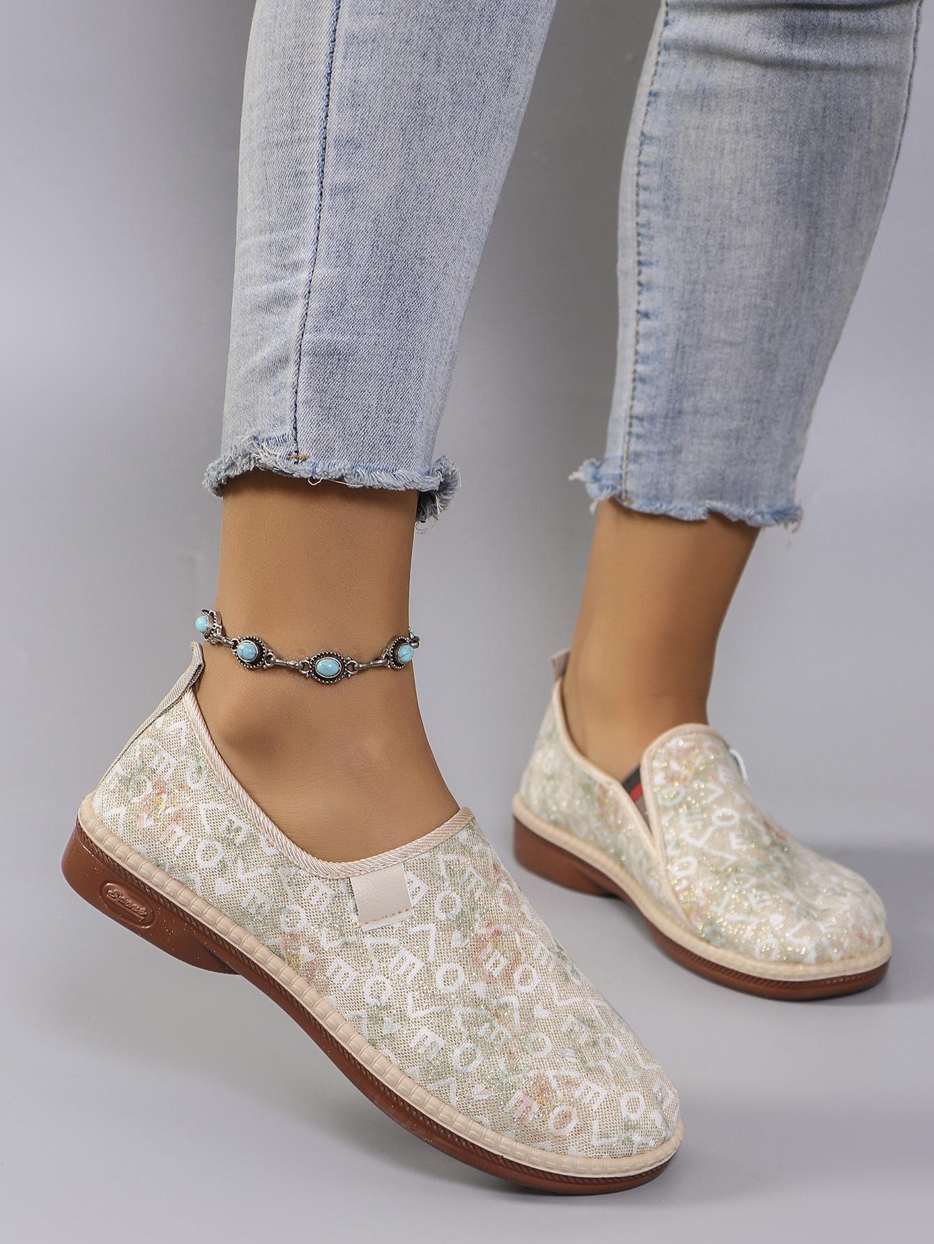 

Весна Новые Женские Повседневные Спортивные Туфли Удобные, Дышащие, Легкие, Износостойкие Ленивые Туфли, Плоские Туфли на Мягкой Подошве 36 зелёный