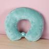 U Shaped Neck Pillow, Solid Color Travel Pillow, Breathable Neck Support Pillow, Portable Headrest for Travel Office Home Planes Trains Self-Driving