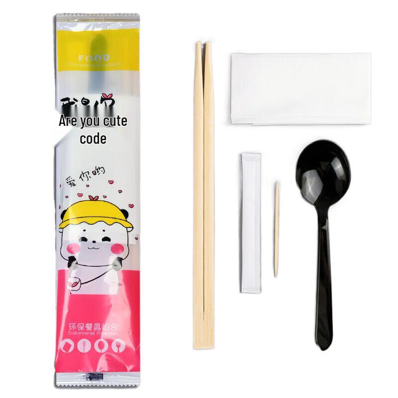 

Huìhuáng Disposable Bamboo Chopstick & Spoon Sets