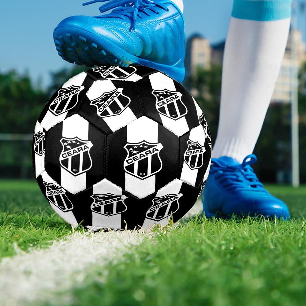 Ceara Indoor Soccer Ball Size 5 Colorful All Ages Machine Stitched PVC Competition Ready Durable High-Bounce