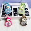 1PC Sheep Keychain Pendant Couple Car Bag Key Ring Pendant