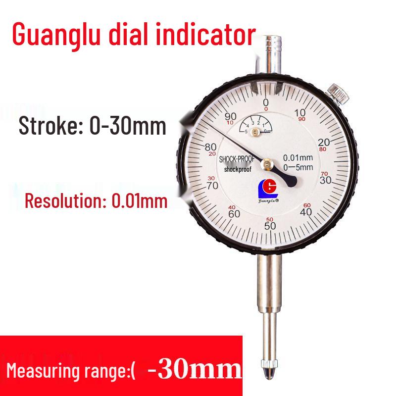 Hydraulic Magnetic Dial Indicator Stand with Extended Base for Mechanical and Lever Indicators