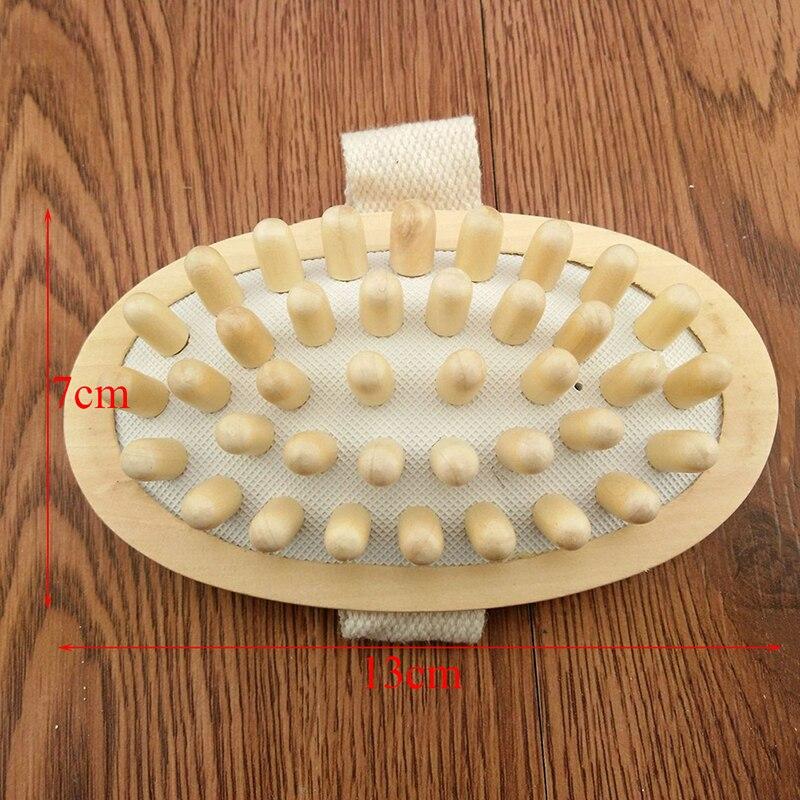 Stress Release Comb Massager Neck Arm Back Scratcher Relaxing 7*13cm wood massager comb Body Massage Knock Hammer