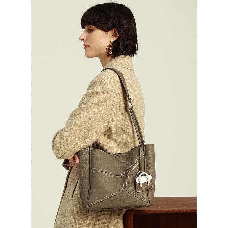 

2025 нова жіноча сумка-тоут сірий колір