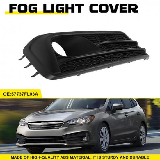 For - Subaru Impreza 1PCS Fog Light Cover w/Hole Bezel Left Driver Side