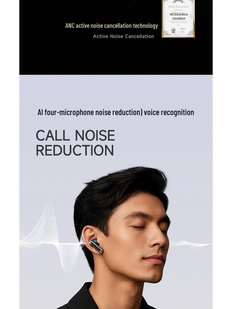 Xiao Du T200 True Wireless Sports Bluetooth Headphones with Active Noise Cancellation and Simultaneous Translation.