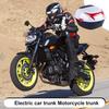 Motorcycle Trunk Box Motorbike Trunk Storage Top Carrier Ergonomic Case Ergonomic Luggage Case With Built-in Base For Storing