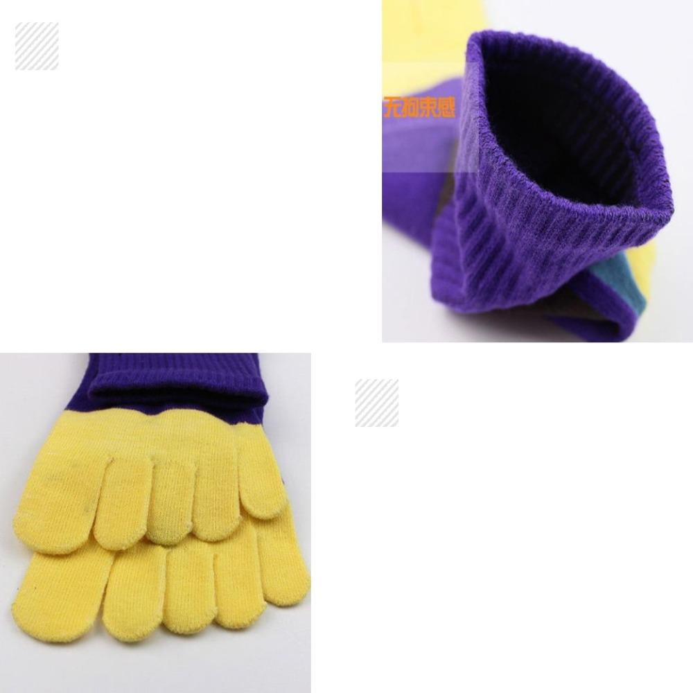 Toes Breathable Sport Anti-Bacterial Sweat Socks Toe Socks Five Finger Socks Dress Socks With Toes