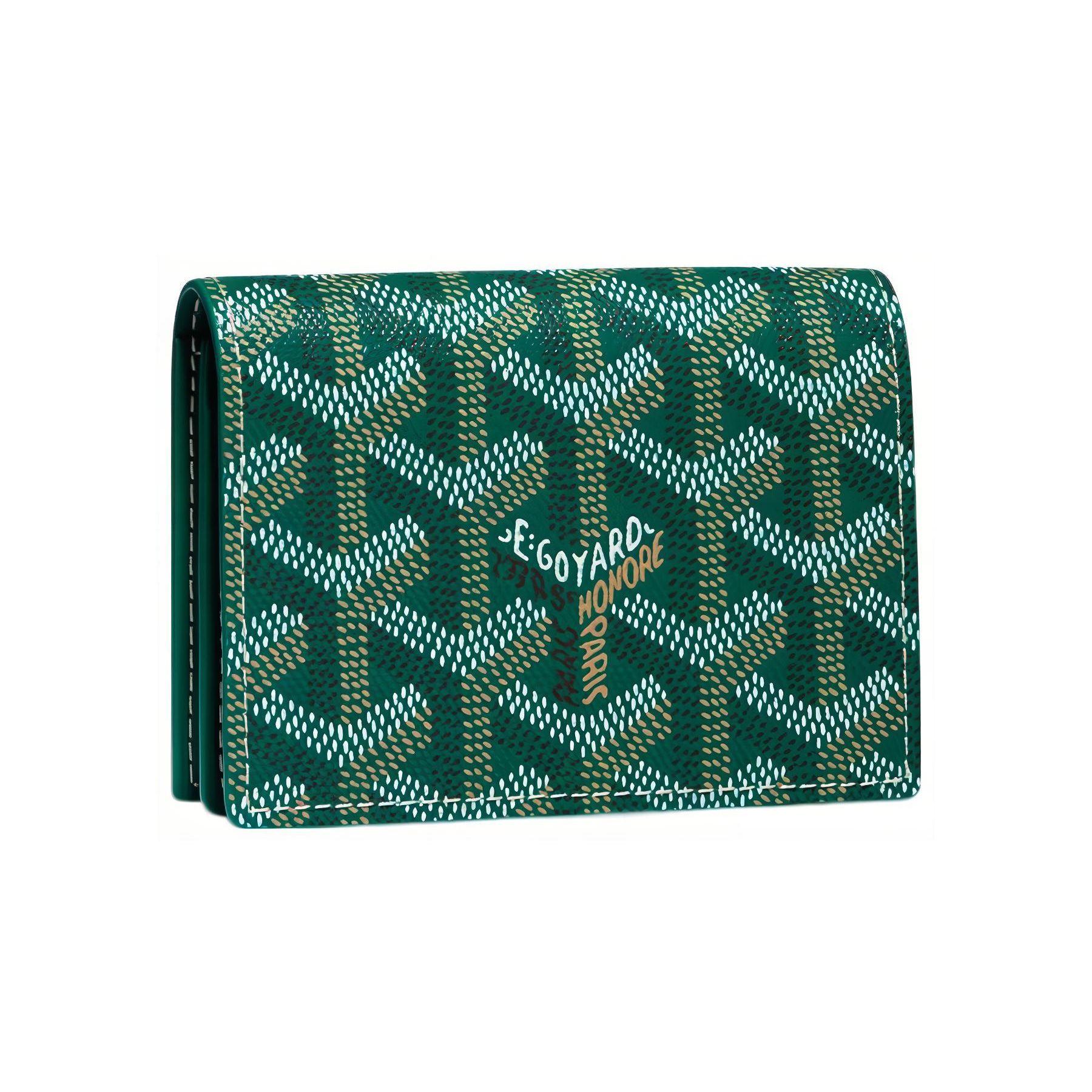 

Goyard Malherbes Y Монограма Полотно та Шкіра Тримач для Карток Унісекс Тримач для Карток Зелений MALESHPMLTY-09CL09P Box(Basic Set+Box)