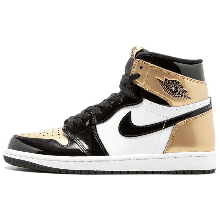 New Jordan 1 Retro High OG NRG Gold Toe 861428-007