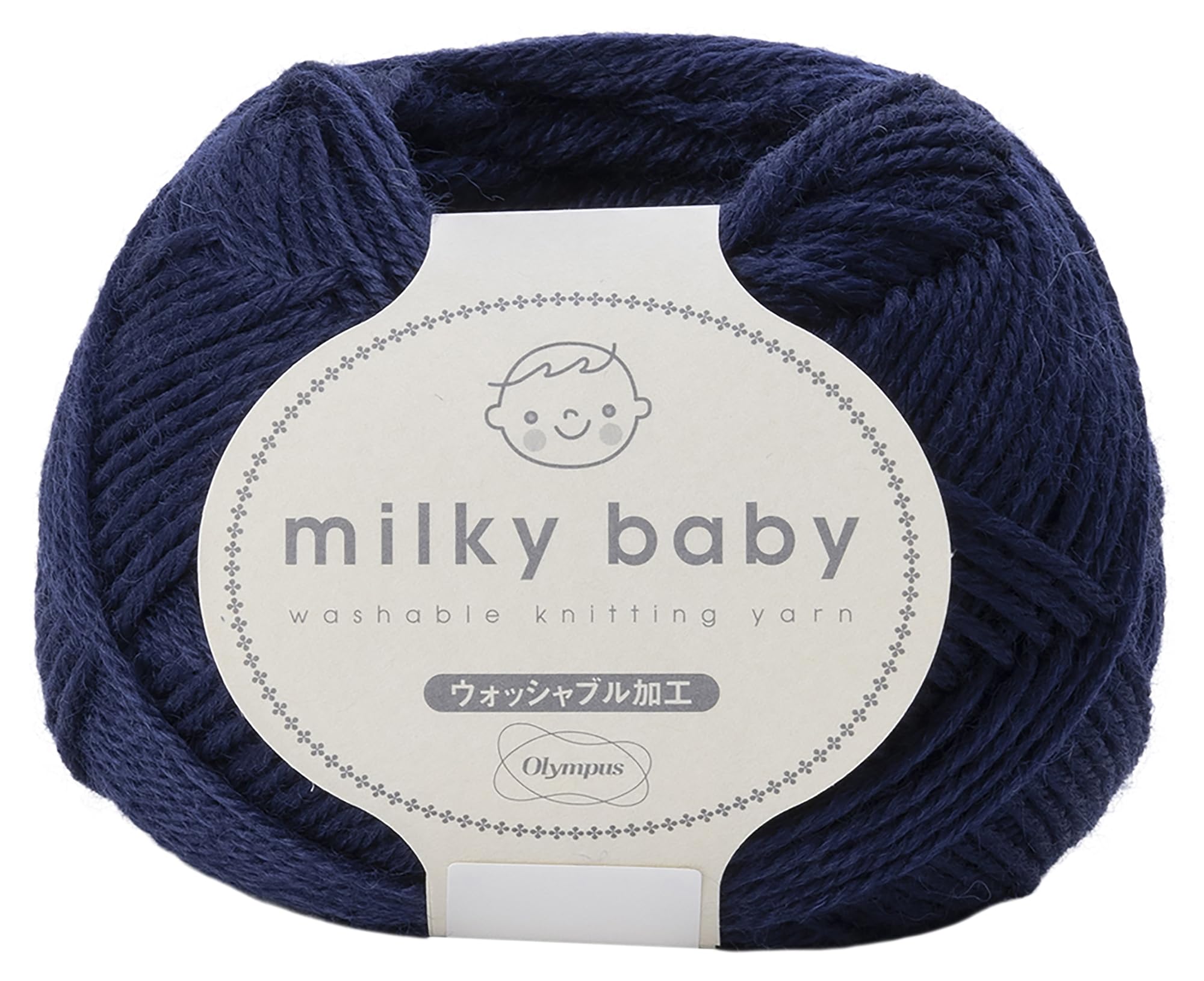 

Olympus Milky Baby Hand Knitting Medium Pack of 6 Yarn, Weight, COL. 25, Approx. 40g, 114m,