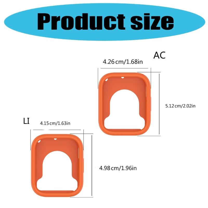 Shockproof Silicone Skin for Watch 5 Active/5 Lite Models Lightweight Protective Cover Convenient Installation