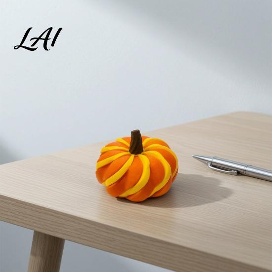Creative Spiral Pumpkin Figurine 3D Printed Fidget Toy Decompression Hand Spinner Toy for Anxiety Sensory Desk Stress Relief And Halloween