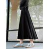 Women's Casual Elastic Waist A-line Skirt