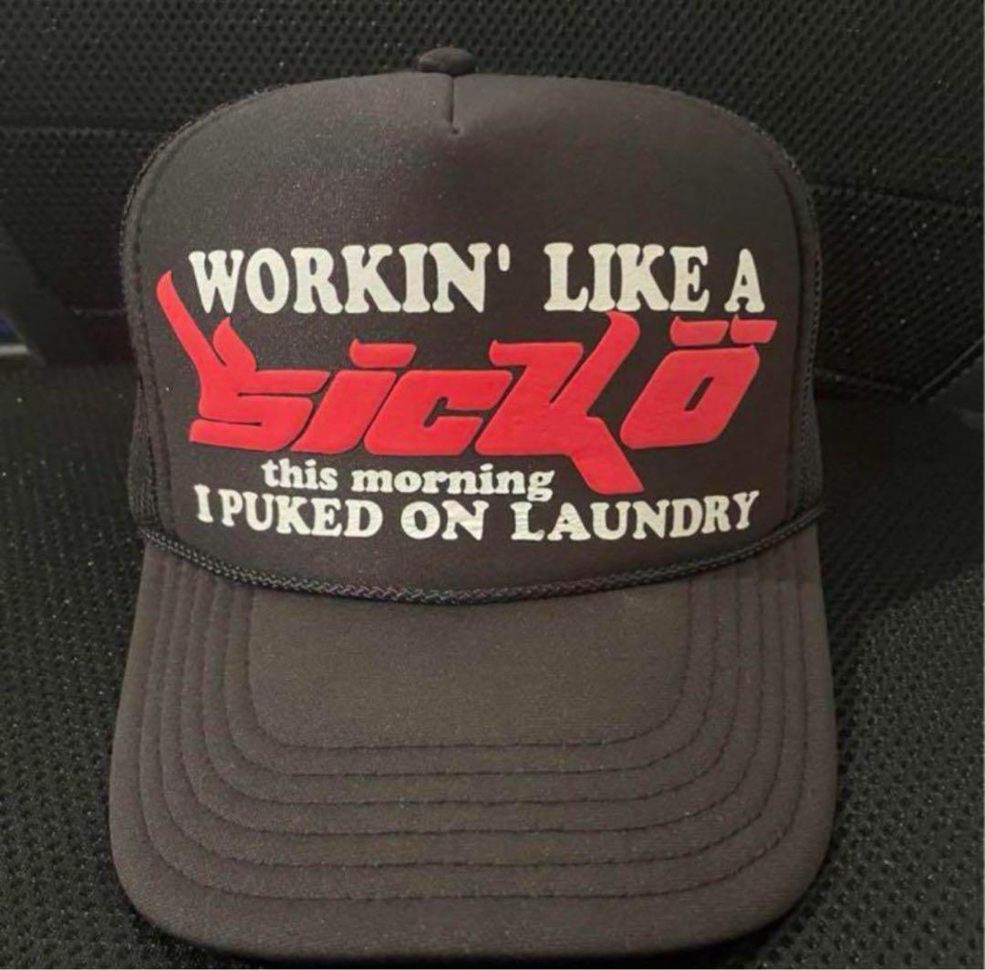 

[USED] Sicko Mesh Cap/SICKO TRUCKER black