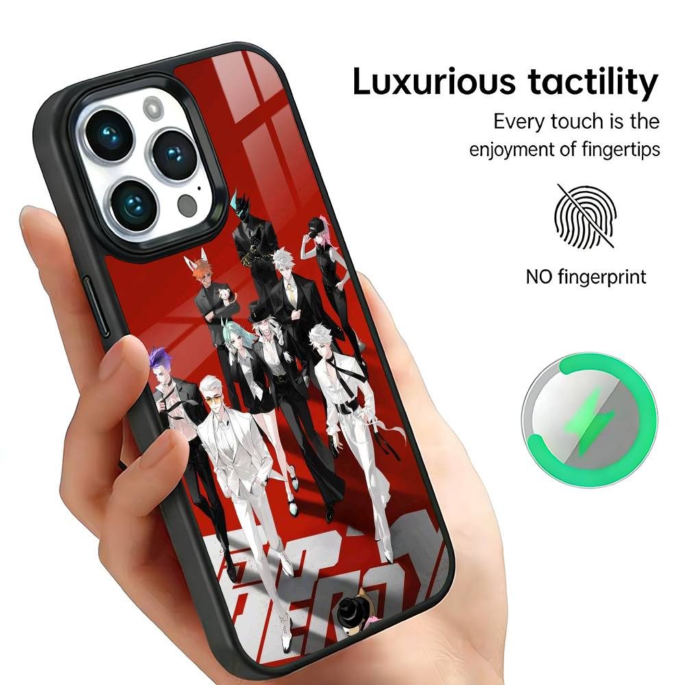 Coque de téléphone T-To Be H-Hero X Pour iPhone17,16,15,14,13,12,11 Plus,Pro Max Pour Recharge Sans Fil Magsafe
