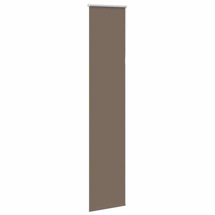 VidaXL Store enrouleur occultant café 60x210cm largeur du tissu 55,7cm, store de jour et de nuit, store de cuisine, store 4011042