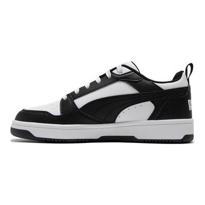 Rebound V6 Low Black White Unisex Sneakers 392328-01