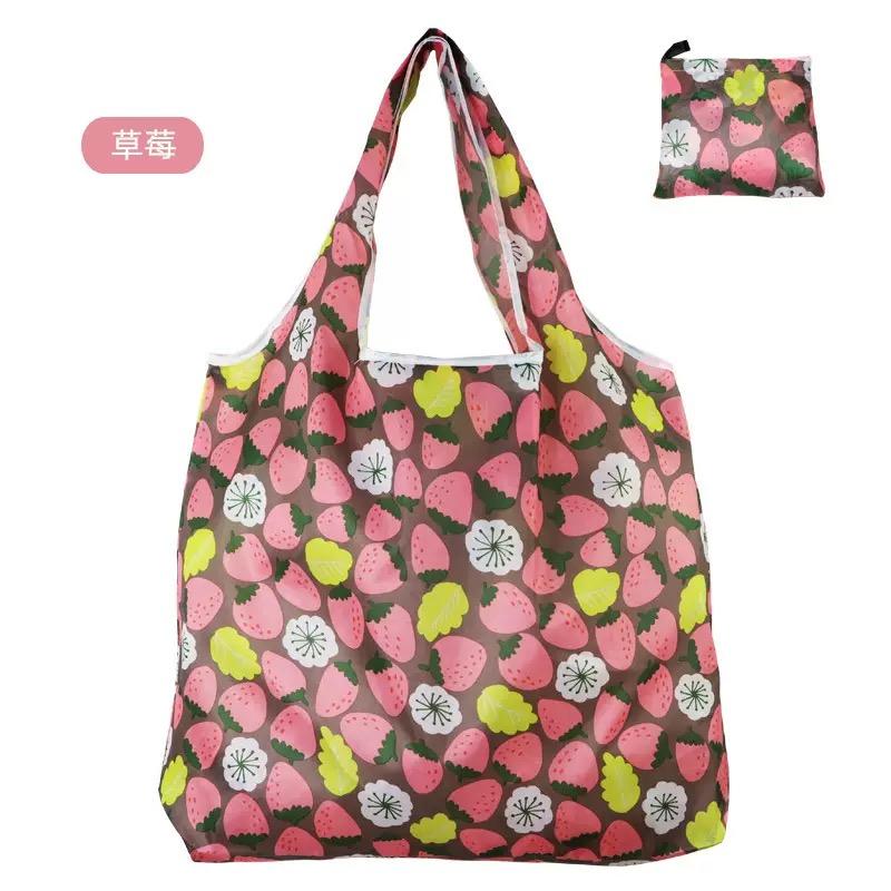 Reusable Shopping Bags Foldable Grocery Totes withZipper Carry Pouch