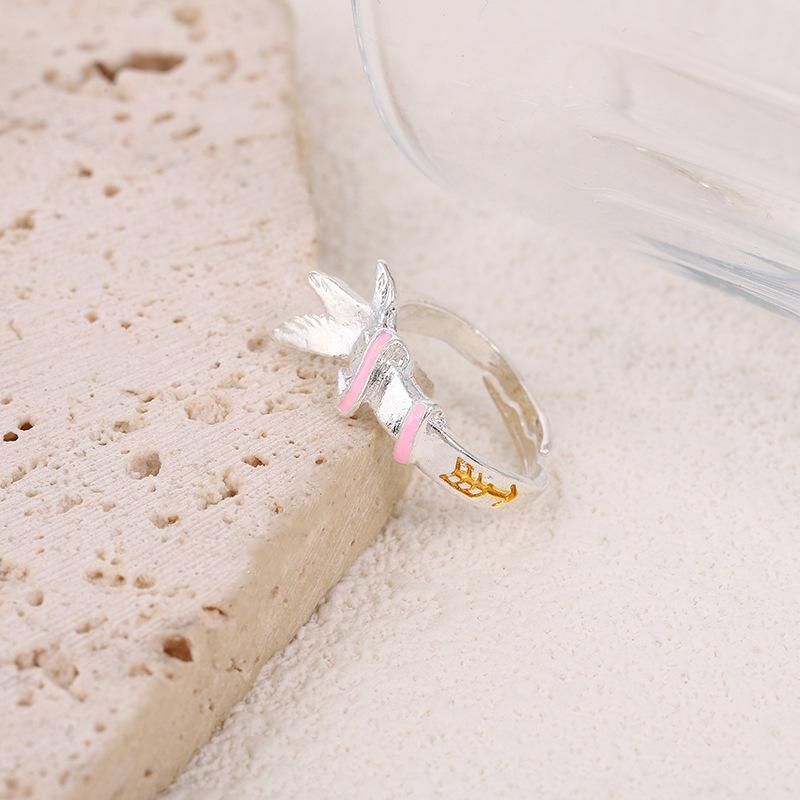 Anime Digimon Digital Monster Cherubimon Ring Unisex Cartoon Couple Adjustable Opening Rings Party Jewelry Accessories