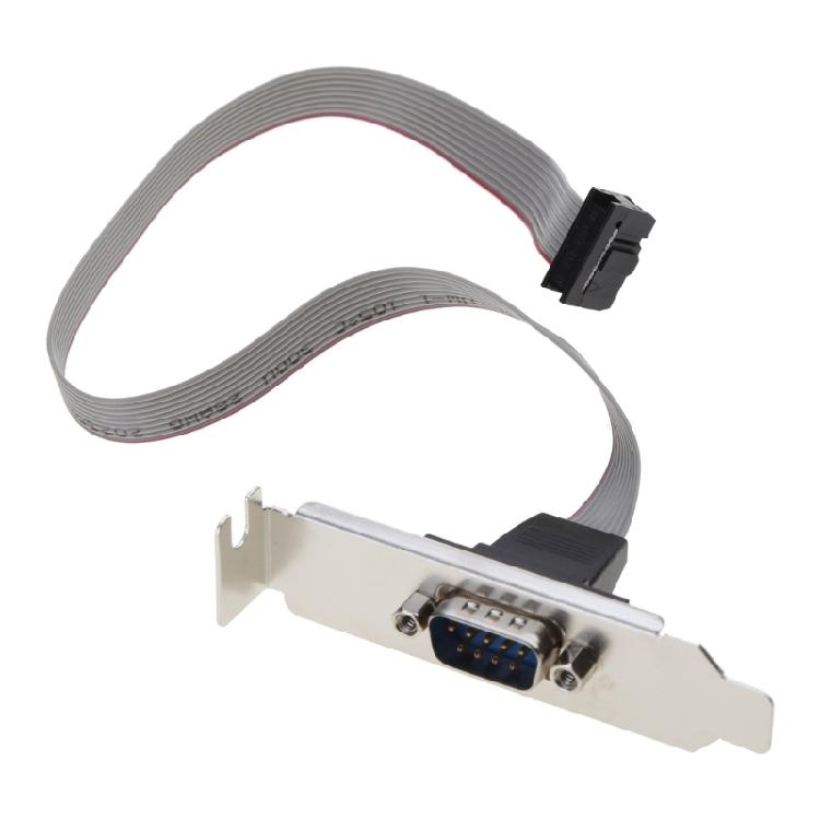 DB9 RS232 COM Conncetor Cable Computer 9pin Serial Port Chassis Baffle Extension 1