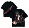 2026 Summer Hot Sale Akame Ga Kill! Anime T-Shirt Y2k Unisex Harajuku Hip Hop Punk T-Shirt Streetwear Casual Oversized T-Shirt