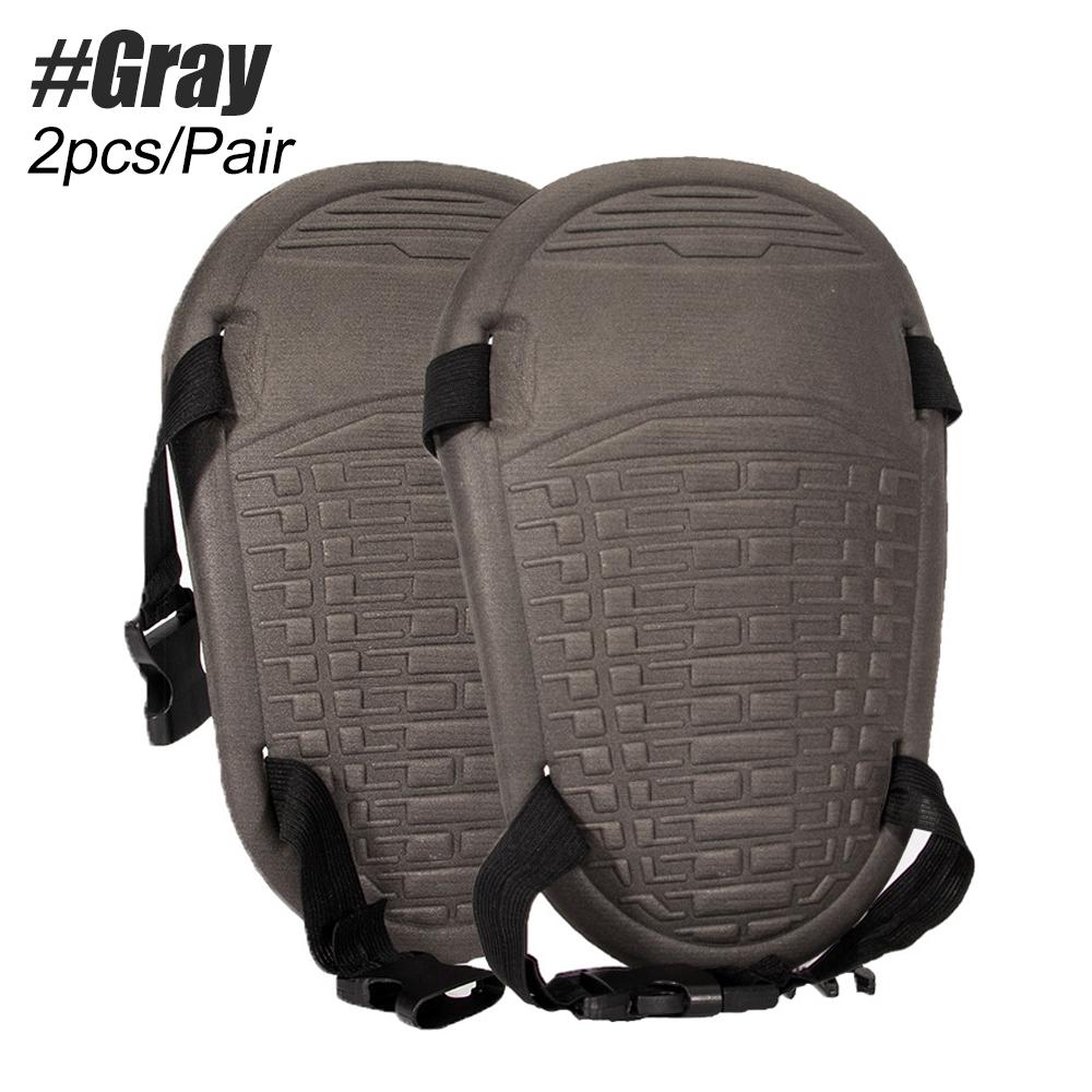 

1 пара защитных наколенников для дома и сада, водонепроницаемые шапочки из пены EVA для комфорта - с регулируемыми ремнями на липучке