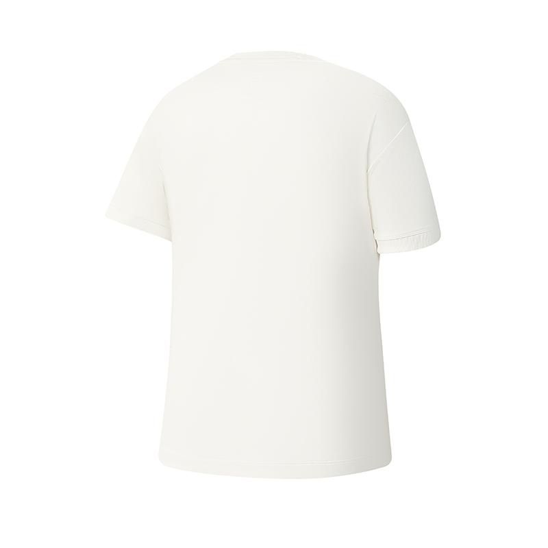 New FILA Fitness T Shirts Women's Heron White WT A11W531111F-WT