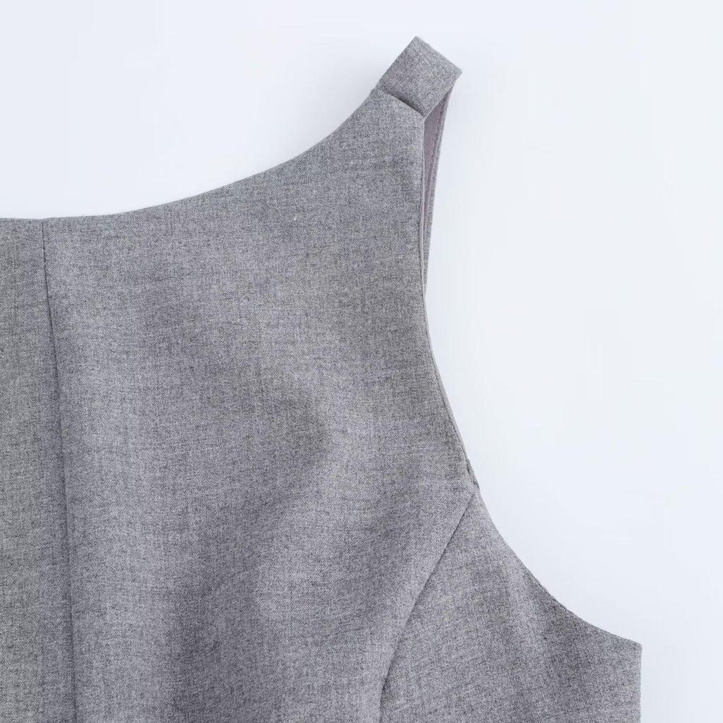 Spring 2025 Women's Fashion Top with Bow Decoration - European & American Style