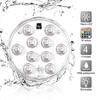 Submersible LED Lights RGB Waterproof IP65 Underwater Lamps with Remote Control