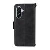 For Samsung Galaxy A36 5G Leather Case Magnetic Closure Wallet Stand Phone Cover with Crossbody Strap