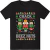 Arvilhill Unisexs Funny Christmas Cotton TShirt Novelty Xmas Short Sleeve Crew Neck All Seasons Casual Comfortable Utdoors Tees