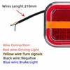 Shock Absorbing Commercial Vehicle LED License Plate Light With Impact Resistant Housing And Optimally Night Visibility