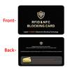 RFID Blocking Card 5 Pack Bank Debit Credit Card Protector Anti-Theft Contactless NFC Blocker Entire Wallet Protection
