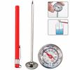 Food Thermometer 210°F 100°C BBQ Meat Food Coffee Milk Length 12.5cm