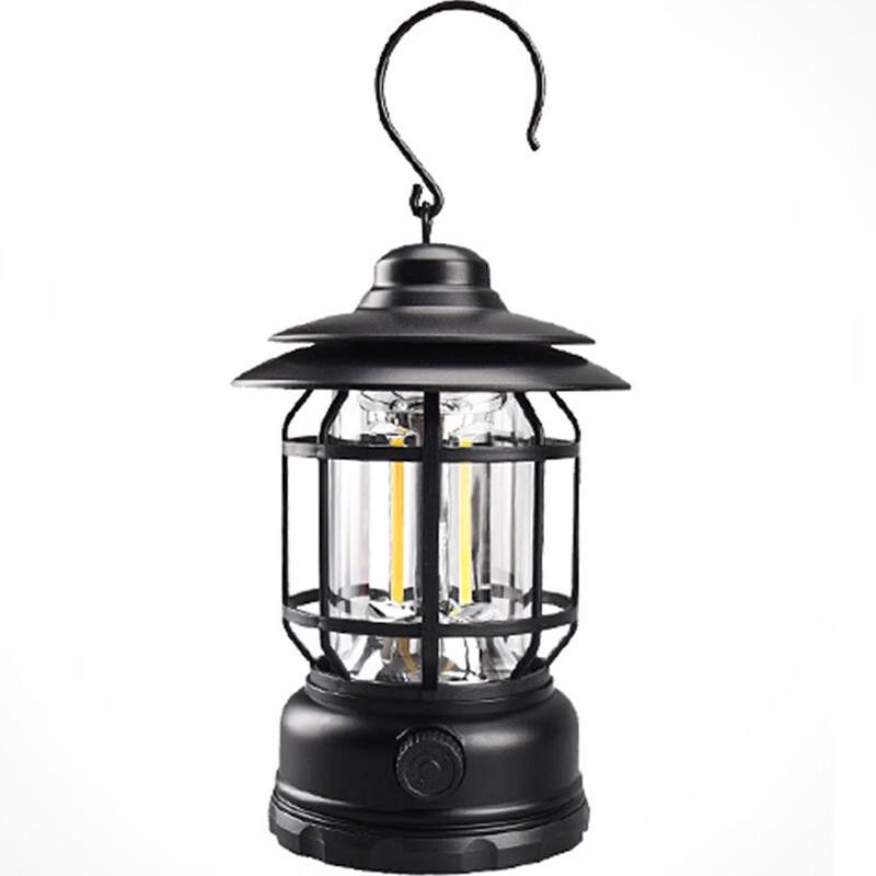 Vintage Dual Power Camping Lantern