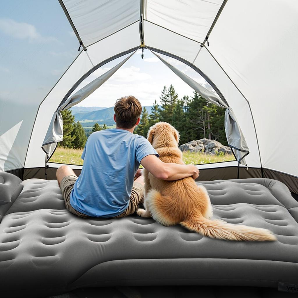 Car Air Mattress Inflatable Car Camping Travel Sleeping Bed SUV MPV Sedan