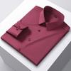 Haine Bărbat Bani Vechi de Lux Slim Fit Cămașă de Gală Mânecă Lungă Stretch în 4 Direcții Super Moale Mătase Fără Riduri Nasturi Cămăși Formale