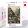 Vintage owl Pattern  3pcs 100% Round Full Drill 5D DIY Diamond Painting Embroidery Cross Stitch Rhinestone Décor