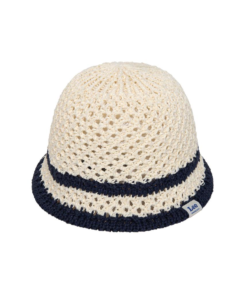 LEE Paper Knit Hat Ivory