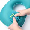 Custom Inflatable U-Shaped Travel Neck Pillow for Car & Airplane