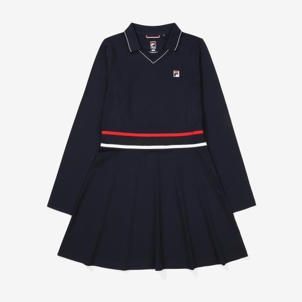 Fila Pique Span Collar Dress Fs2opf3351f Ina navy/85