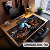 Benutzerdefinierte Namens-Erweiterte Mauspads, Solo Leveling Gaming Schreibtischmatte Für Home Office Desktop-Dekoration