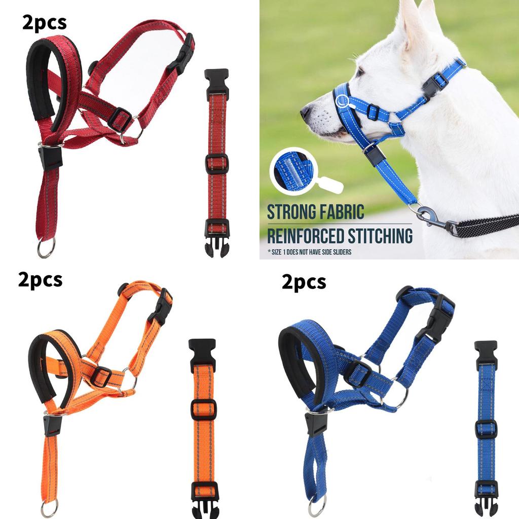 Hundemaulkorb Verstellbar Atmungsaktiv Nylon Sicherheitstraining Für Kleine Mittlere Große Haustiere
