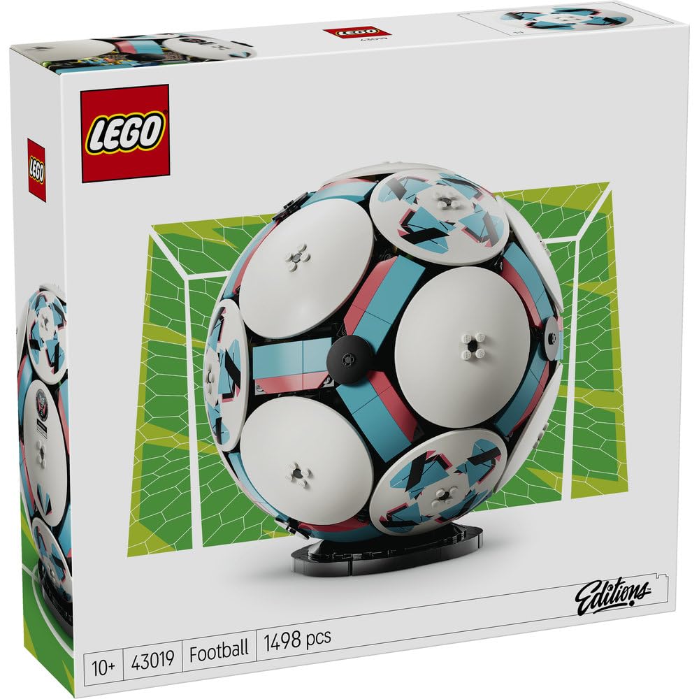 LEGO Soccer Ball Toy Playset 43019 Birthday Gift Kids 10-12 Years Old Boys Girls Interior Stylish Football Sports